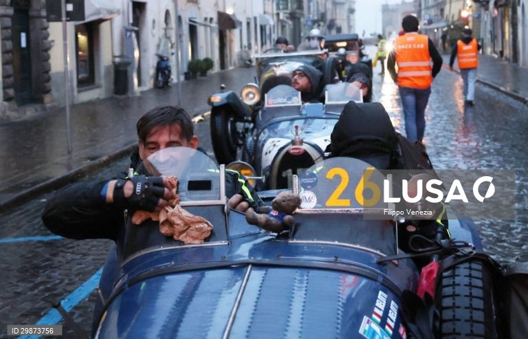 Mille Miglia vintage car rally