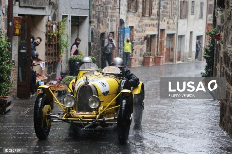 Mille Miglia vintage car rally