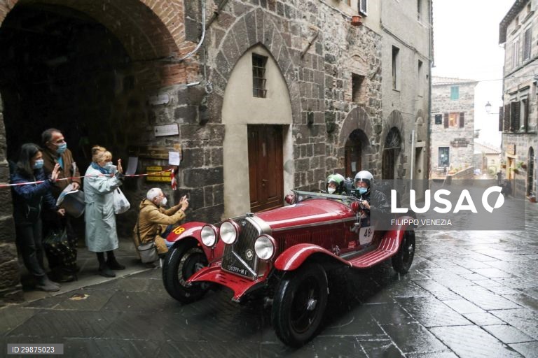 Mille Miglia vintage car rally