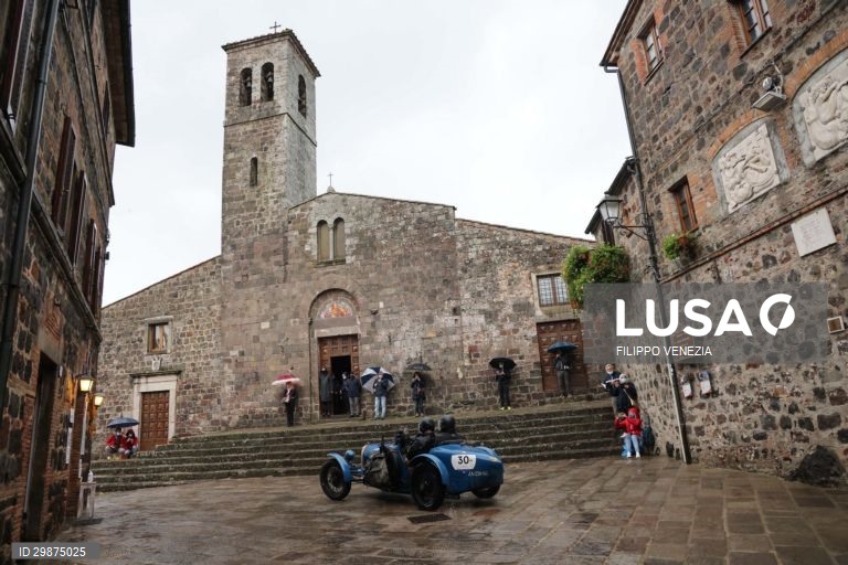 Mille Miglia vintage car rally