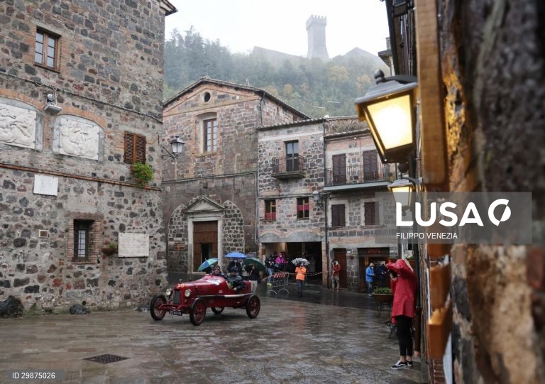 Mille Miglia vintage car rally