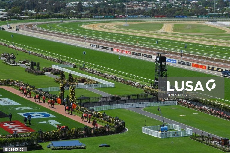 Corridas de cavalos - Taça de Melbourne