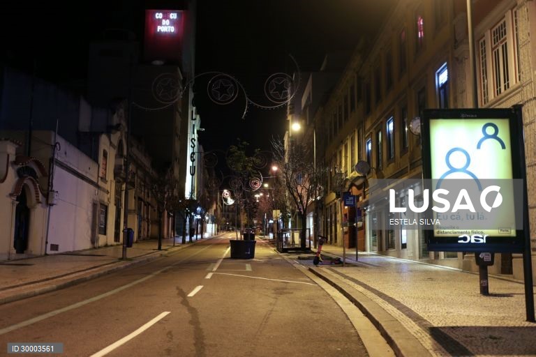 Covid-19: Recolher obrigatório no Porto