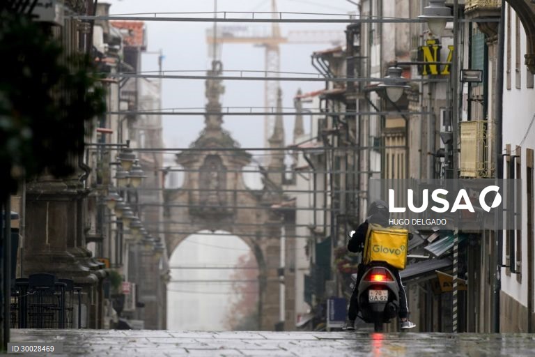 Covid-19: Liberdade de circulação limitada em Braga