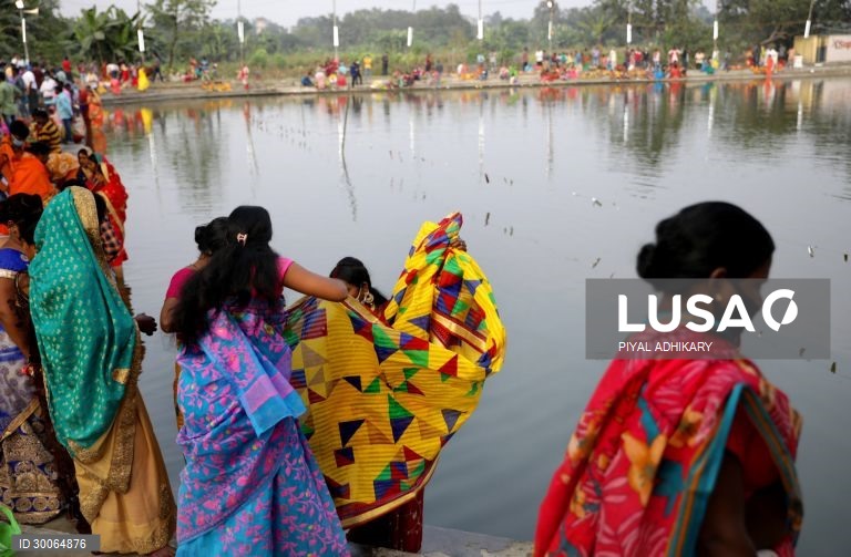 Índia: Festival Chhath Puja