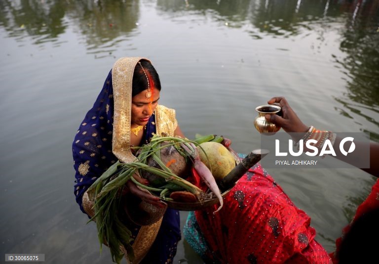 Índia: Festival Chhath Puja