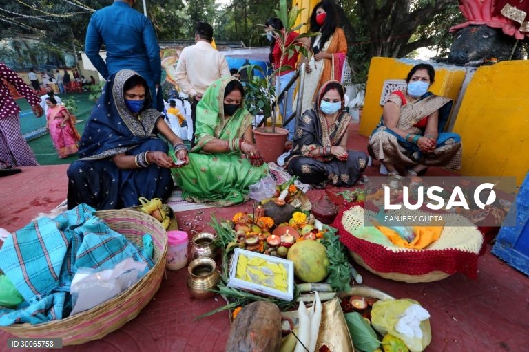 Índia: Festival Chhath Puja