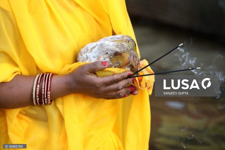 Índia: Festival Chhath Puja