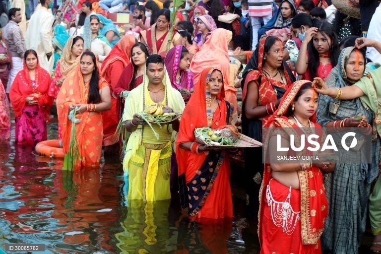 Índia: Festival Chhath Puja