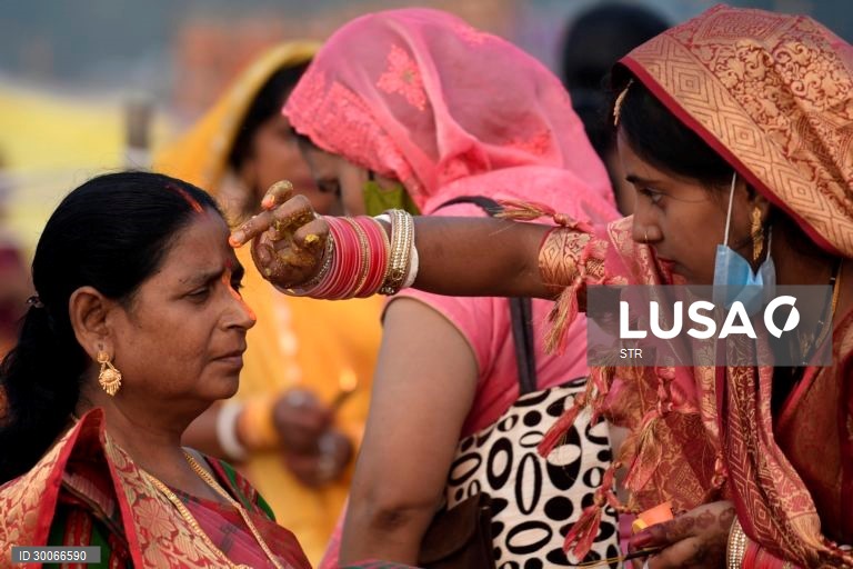 Índia: Festival Chhath Puja