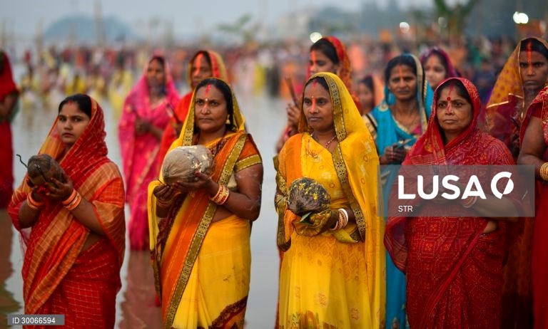 Índia: Festival Chhath Puja