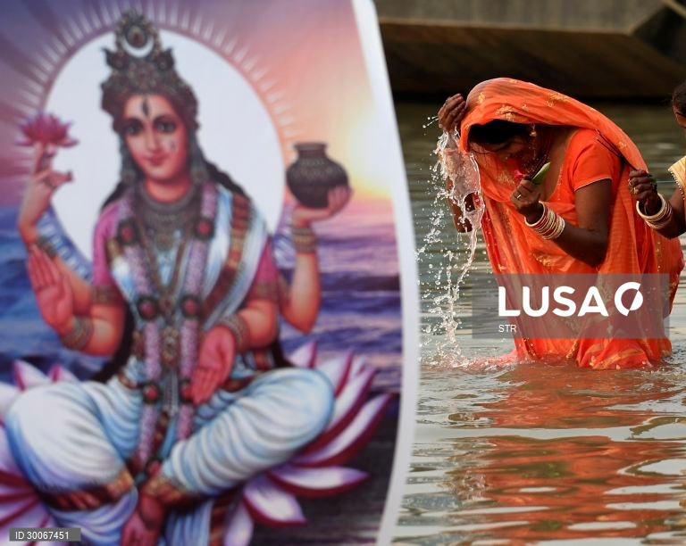 Índia: Festival Chhath Puja