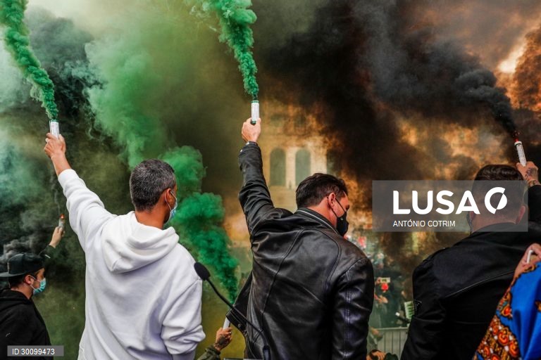 Covid-19: Empresários da restauração, comércio e hotelaria protestam em Lisboa