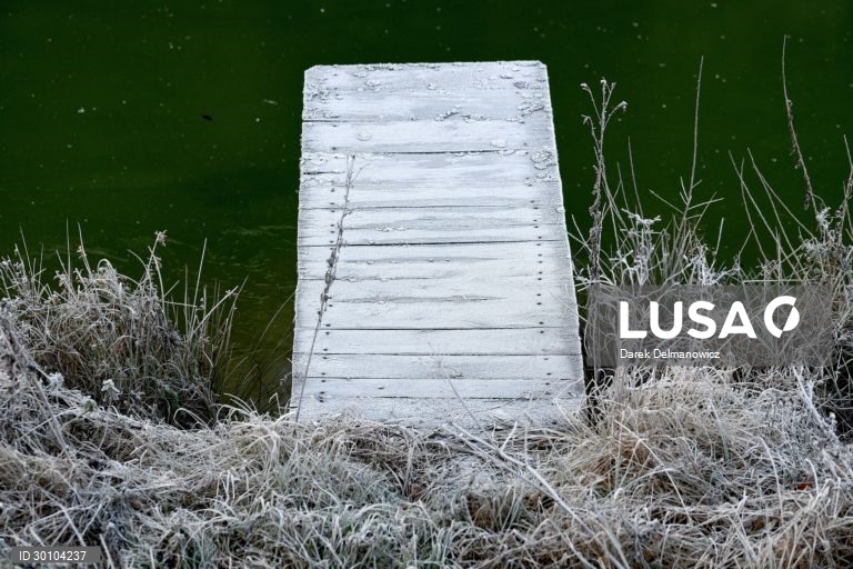 Amanhã de geada no sudeste da Polónia