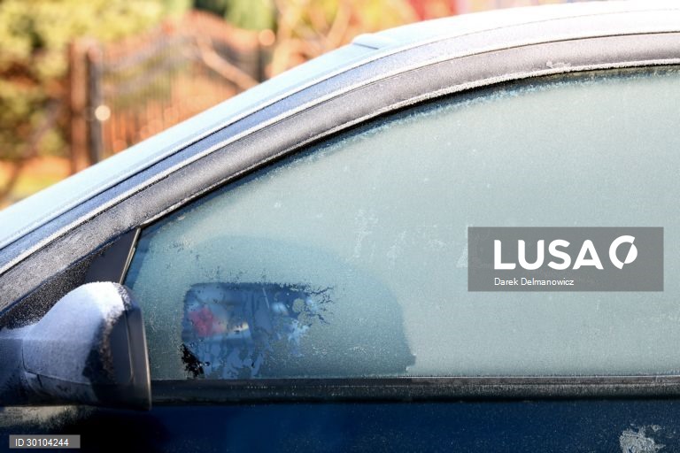 Amanhã de geada no sudeste da Polónia