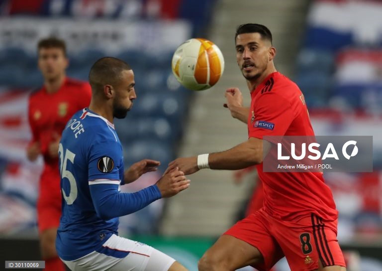 Liga Europa: Glasgow Rangers vs Benfica