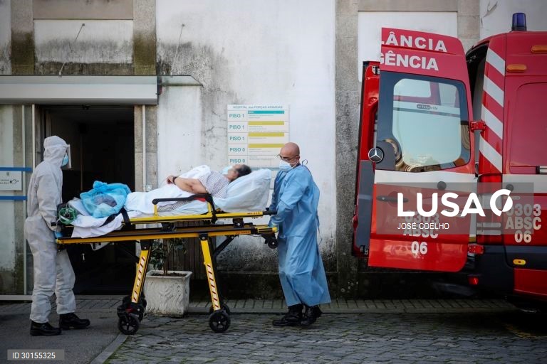 No Hospital Militar do Porto a “missão” nesta 2.ª vaga da covid-19 continua a ser “cuidar com dignidade
