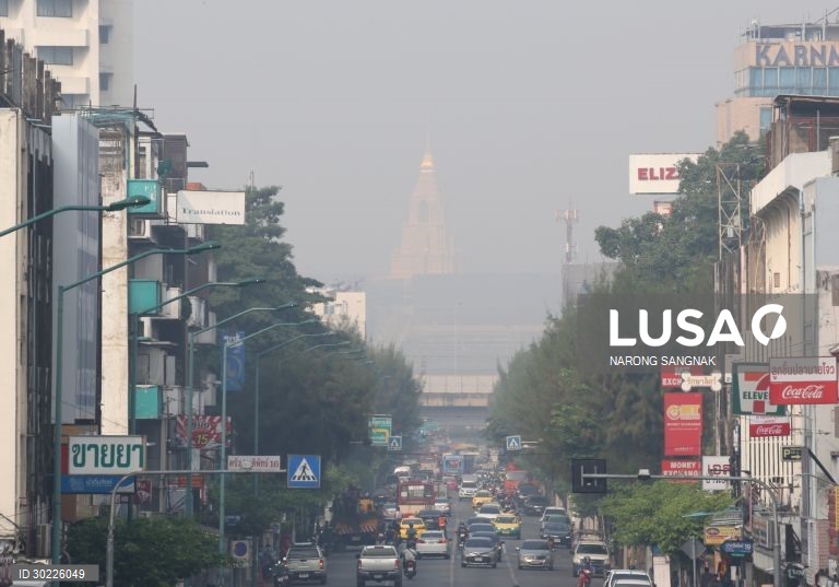 Tailândia: Poluição do ar em Banguecoque