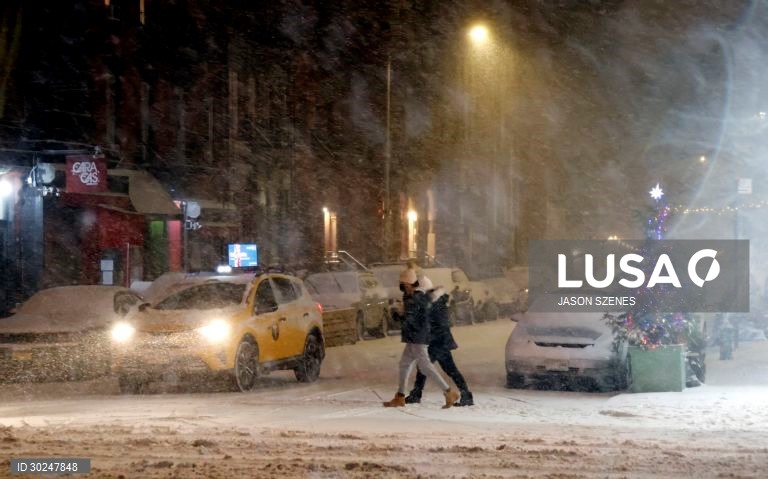 Tempestade de neve esperada para Nova Iorque