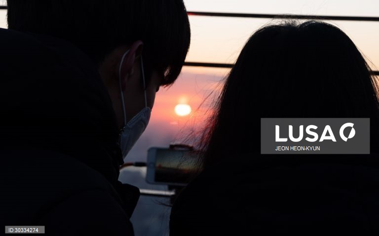 Último pôr do sol de 2020