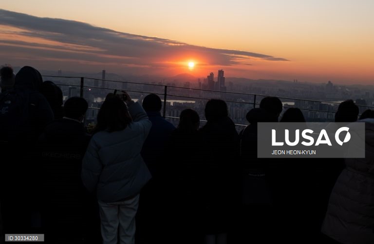 Último pôr do sol de 2020