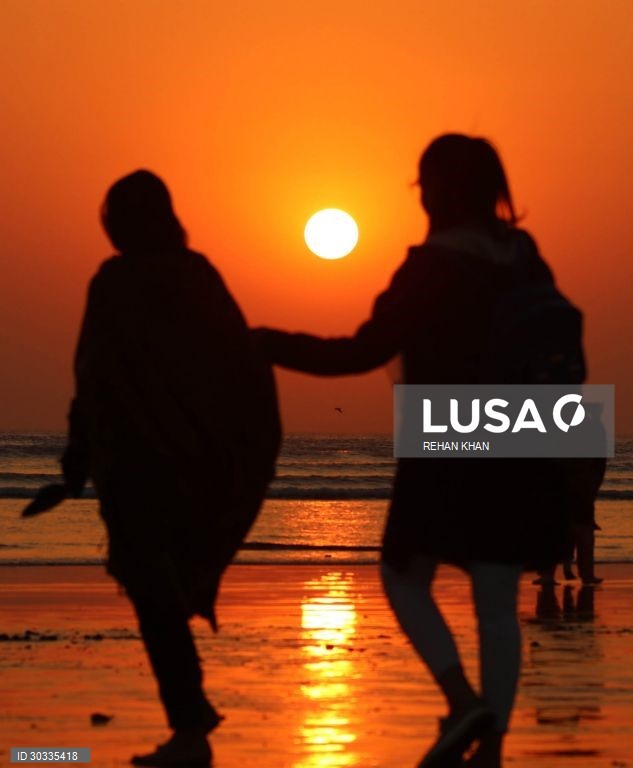 Último pôr do sol de 2020