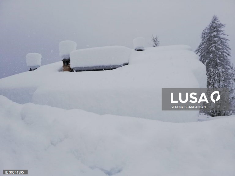 Mau tempo em Itália. 