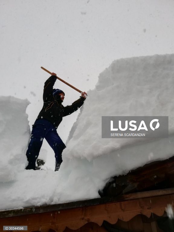 Mau tempo em Itália. 