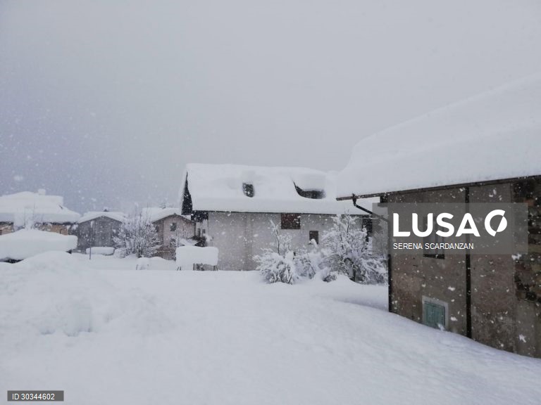 Mau tempo em Itália. 