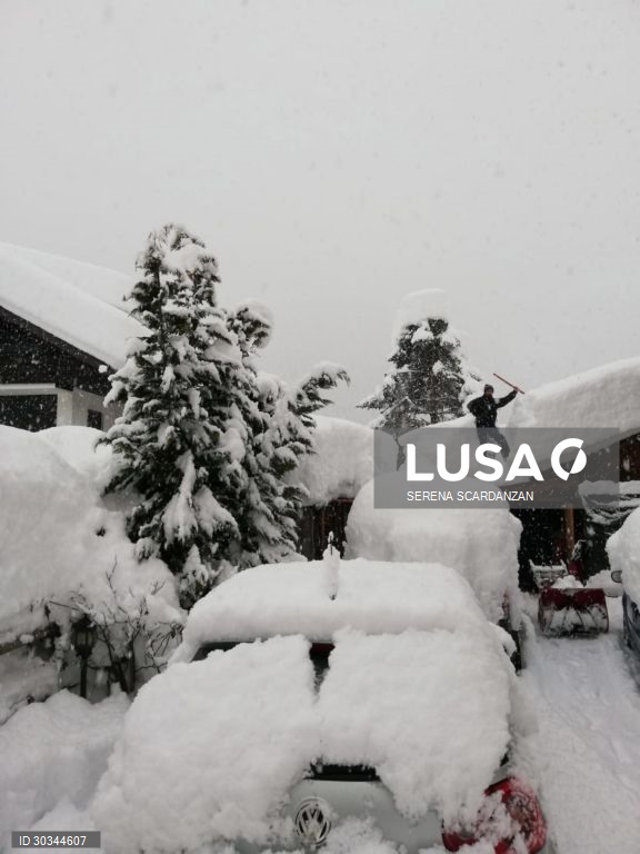 Mau tempo em Itália. 