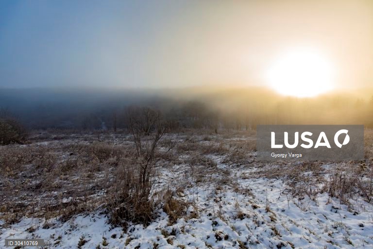 Inverno na Hungria