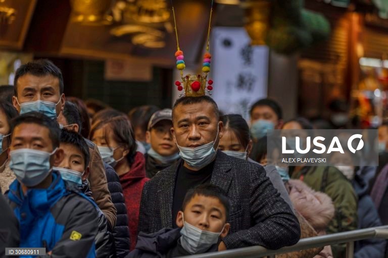 Festival da Primavera em Xangai