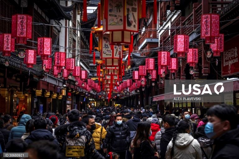 Festival da Primavera em Xangai