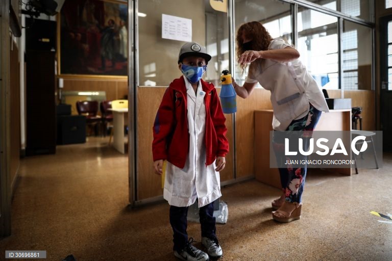 Regresso às aulas na Argentina