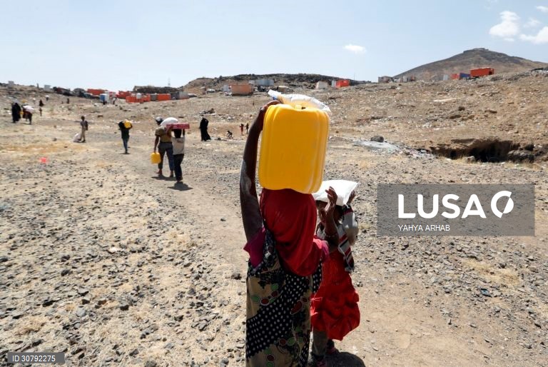 Iémen: Distribuição de ajuda alimentar