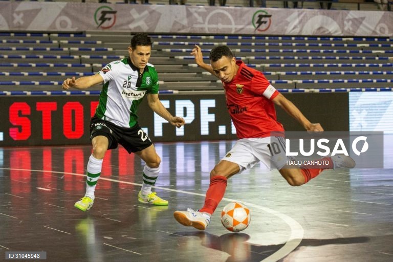 Sporting vence a final da Taça da Liga de Futsall 