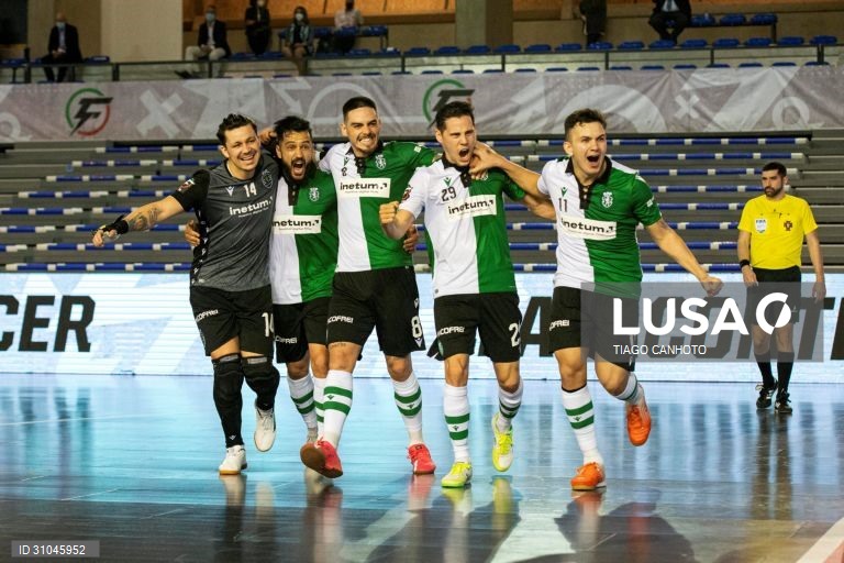 Sporting vence a final da Taça da Liga de Futsall 