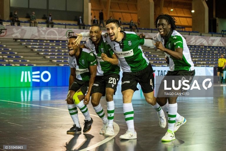 Sporting vence a final da Taça da Liga de Futsall 