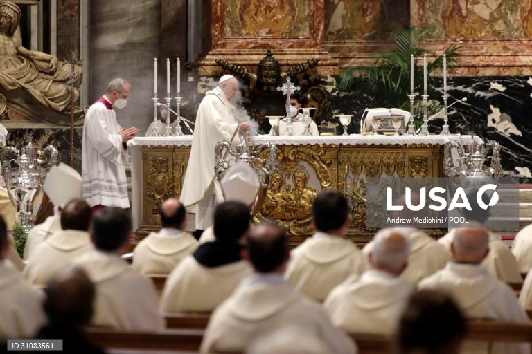 Missa do Crisma no Vaticano