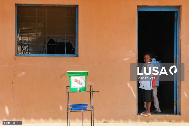 Moçambique: Escola primária Mahate em Pemba, Cabo Delgado