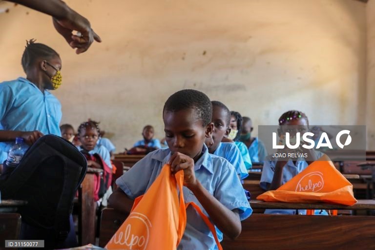 Moçambique: Escola primária Mahate em Pemba, Cabo Delgado