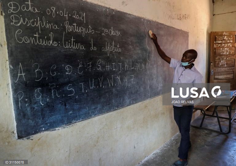 Moçambique: Escola primária Mahate em Pemba, Cabo Delgado