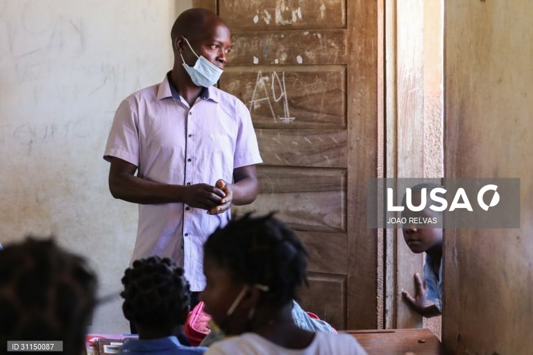 Moçambique: Escola primária Mahate em Pemba, Cabo Delgado