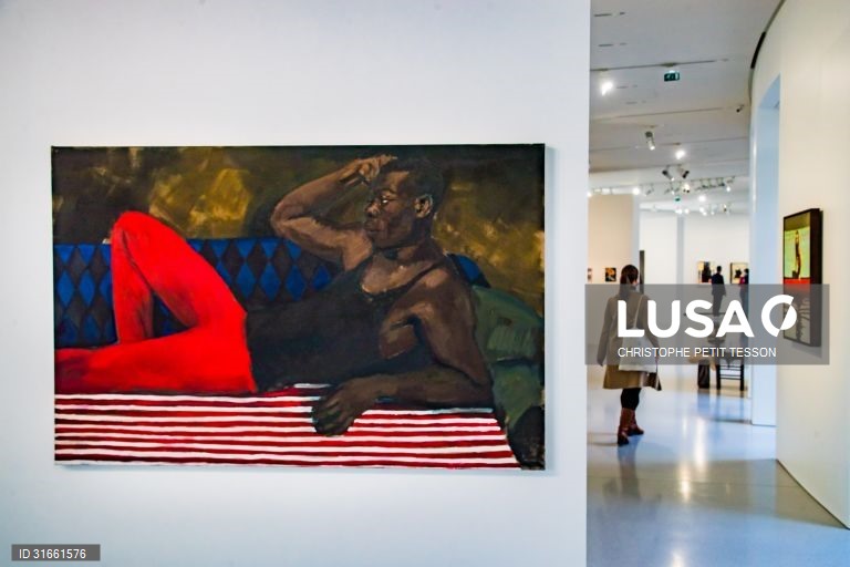 França: Exposição de arte contemporânea em Paris