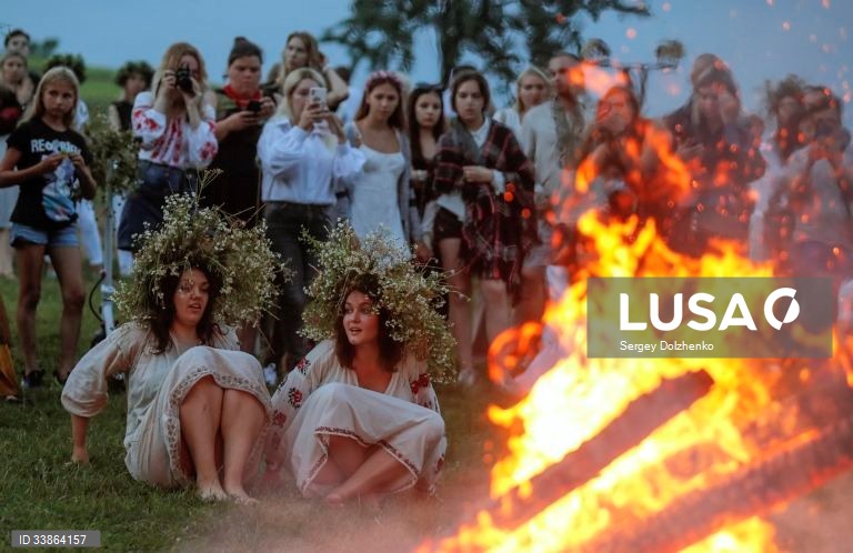 Feriado pagão Ivana Kupala na Ucrânia