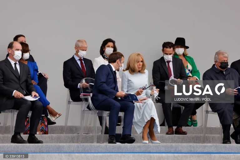 Desfile do Dia da Bastilha em Paris