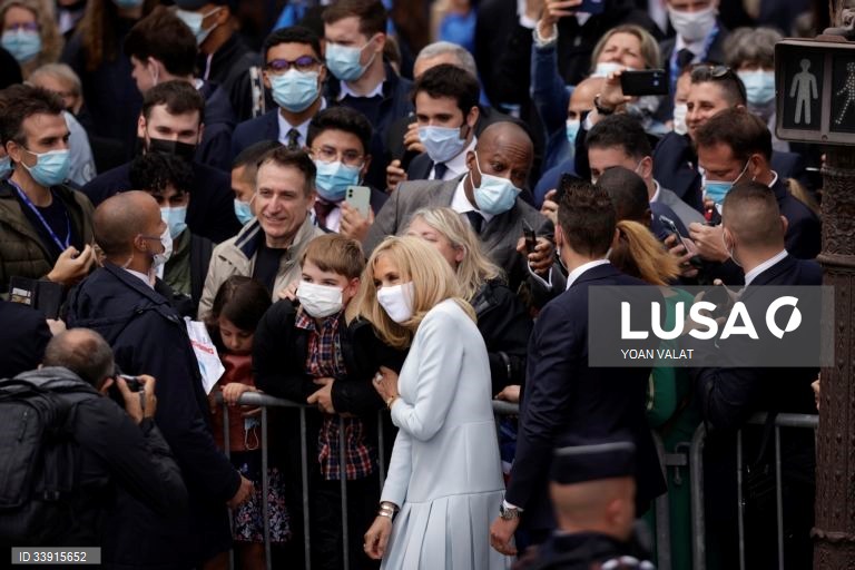 Desfile do Dia da Bastilha em Paris