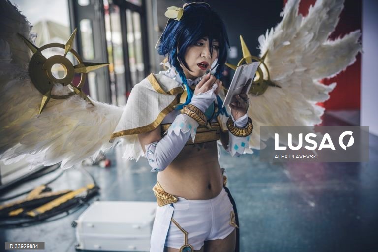 Abertura da Feira International 'Comics and Games' em Xangai