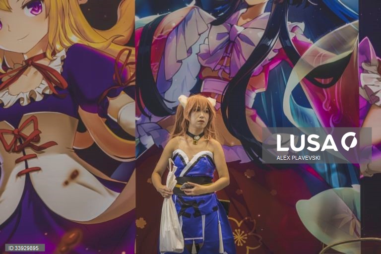 Abertura da Feira International 'Comics and Games' em Xangai