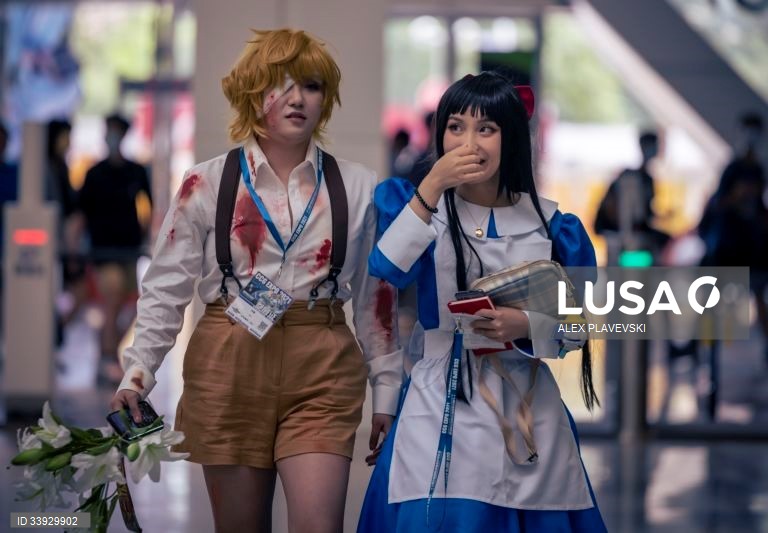Abertura da Feira International 'Comics and Games' em Xangai